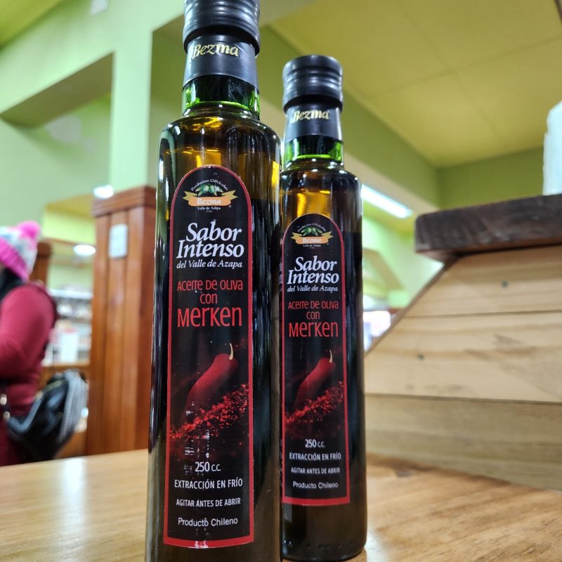 Aceite de Oliva Sabor Merkén Bezma 250 cc