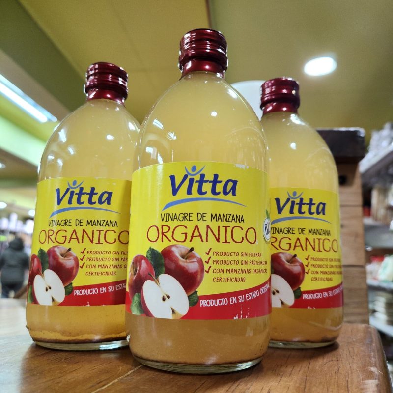 Vinagre de Manzana Orgánico Vitta 500 cc