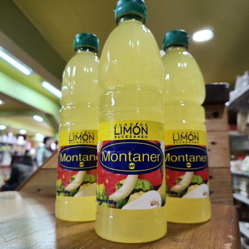 Jugo de Limón Sucedaneo Montaner