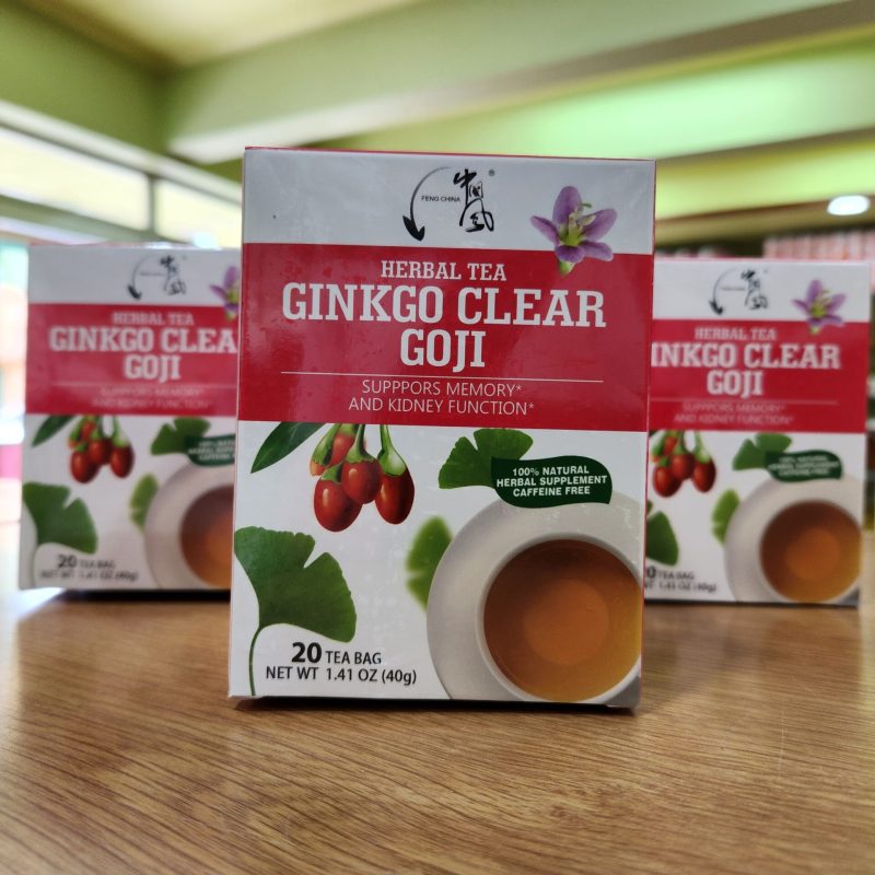 Té Ginkgo Claro Goji