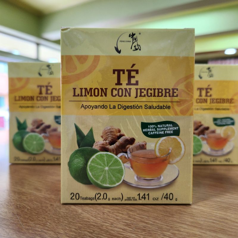 Té Limón con Jengibre