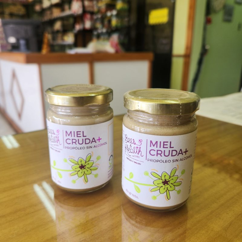 Miel Cruda con Propoleo sin Alcohol 180 grs